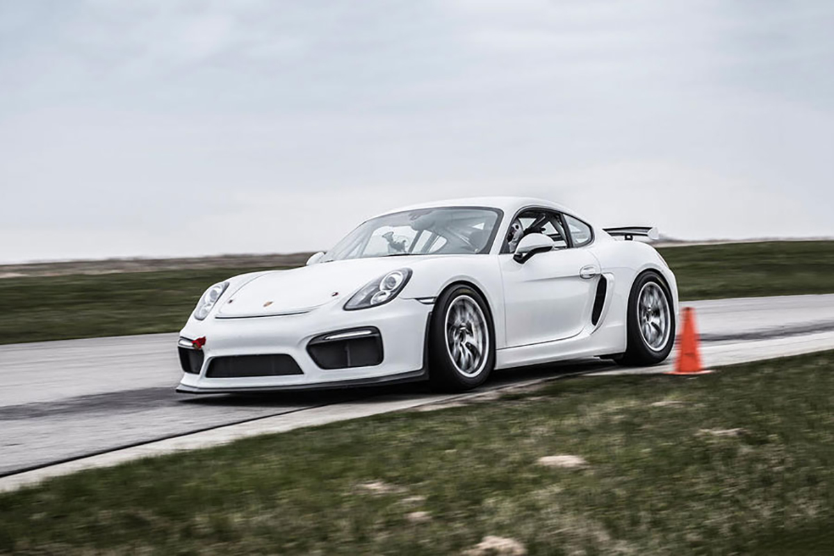 Porsche Cayman GT4 Clubsport Track Day Hire track day hire
